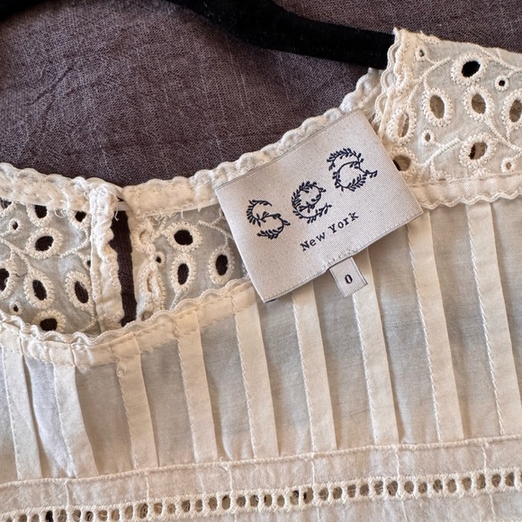 Sea New York Cream Eyelet Blouse - Picture 2 of 7